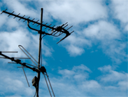 岐阜県瑞穂市で電気工事するなら穂積電気商会　アンテナ工事　写真