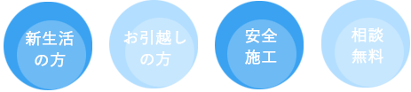 岐阜県瑞穂市で電気工事するなら穂積電気商会　新生活の方　お引越しの方　安全施工　相談無料